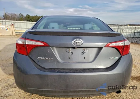 2016 Toyota Corolla Eco z USA, uszkodzony, nr VIN 2T1BPRHE7GC491353